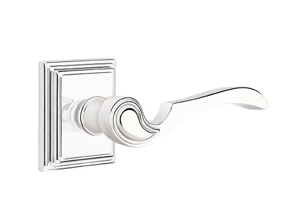 Emtek Coventry Lever Polished Chrome-Wilshire Rosette