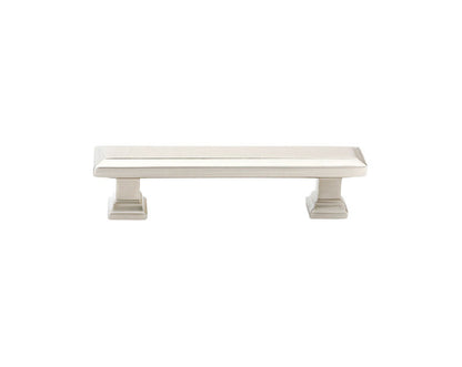 Emtek 3 Inch Geometric Rectangular Pull Satin Nickel