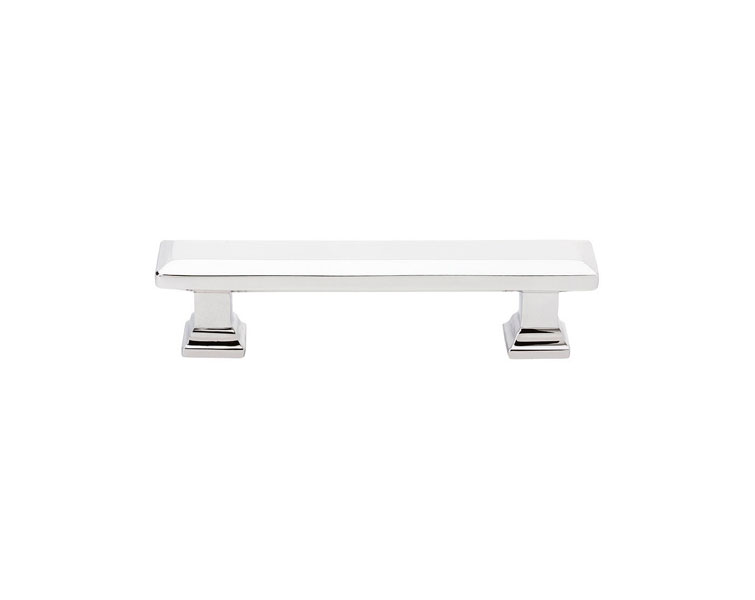 Emtek 3 1/2 Inch Geometric Rectangular Pull Polished Chrome