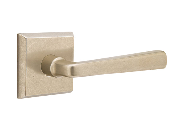 Emtek Sandcast Bronze Cimarron Lever Handle With Rosette