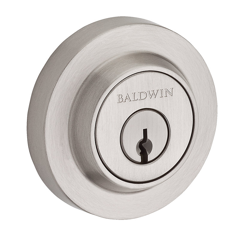 Baldwin Reserve Series Contemporary Round Single Cylinder Deadbolt