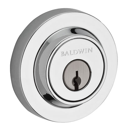 Baldwin Reserve Series Contemporary Round Single Cylinder Deadbolt