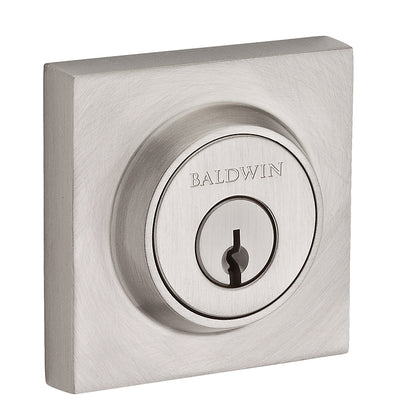 Baldwin Reserve Series Contemporary Square Double Cylinder Deadbolt