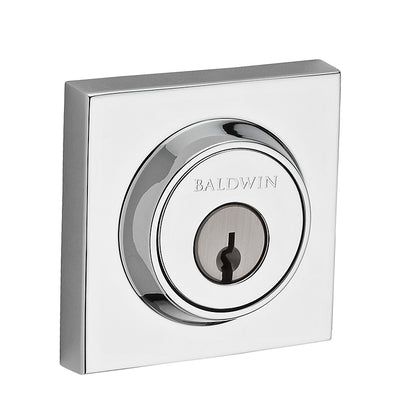 Baldwin Reserve Series Contemporary Square Single Cylinder Deadbolt