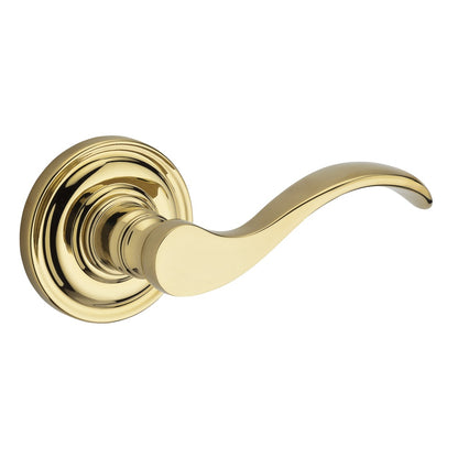 Baldwin Reserve Curve Lever Lifetime Polished Brass
