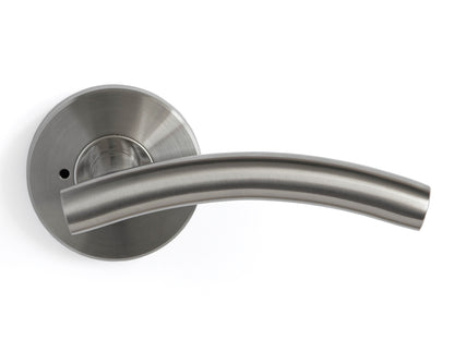 Nova Stainless Steel Modern Curve Style Door Lever