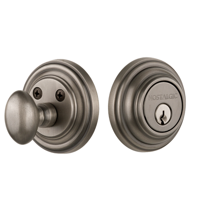 Nostalgic Warehouse Classic Single Cylinder Deadbolt