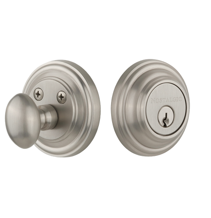 Nostalgic Warehouse Classic Single Cylinder Deadbolt
