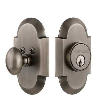 Nostalgic Warhouse Cottage Deadbolt - Antique Pewter