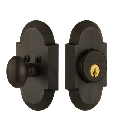 Nostalgic Warhouse Cottage Deadbolt - Oil Rubbed Bronze