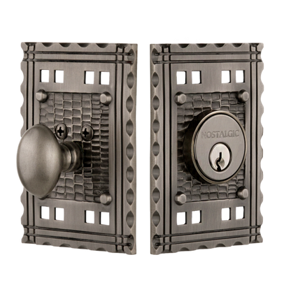 Nostalgic Warehouse Craftsman Single Cylinder Deadbolt