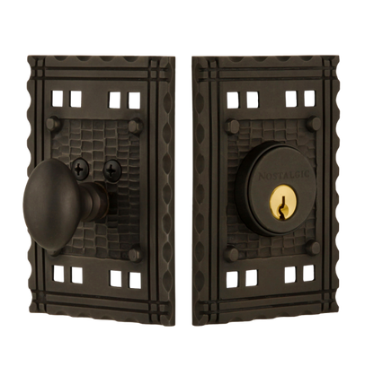 Nostalgic Warhouse Craftsman Deadbolt