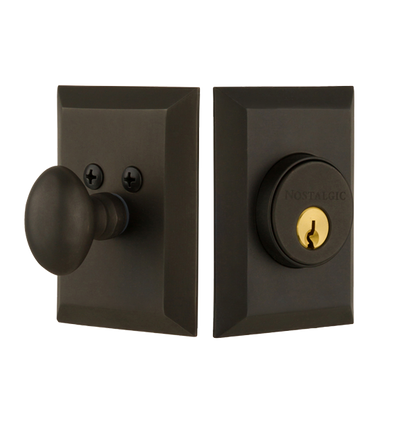 Nostalgic Warehouse New York Single Cylinder Deadbolt