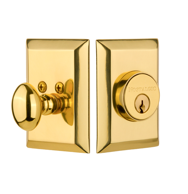 Nostalgic Warehouse New York Single Cylinder Deadbolt
