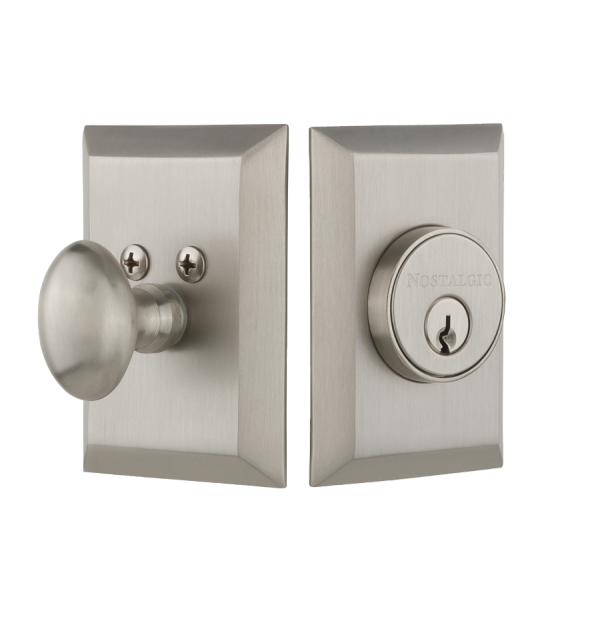 Nostalgic Warehouse New York Single Cylinder Deadbolt