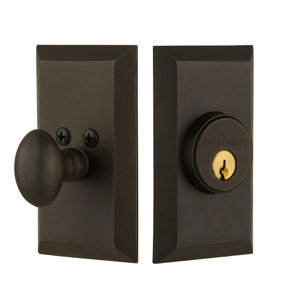 Nostalgic Warhouse Studio Deadbolt - Oil Rubbed Bronze