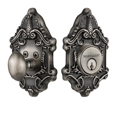 Nostalgic Warehouse Victorian Deadbolt - Antique Pewter