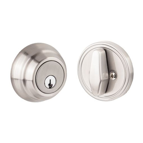 Sure-Loc Single Cylinder Deadbolt - Satin Nickel Shown