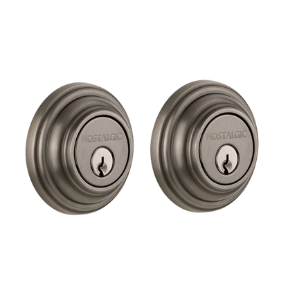 Nostalgic Warhouse Classic Deadbolt - Antique Pewter