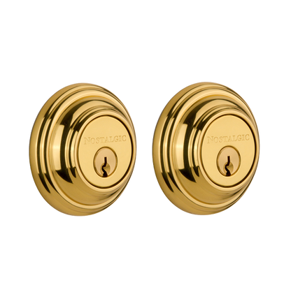 Nostalgic Warehouse Classic Double Cylinder Deadbolt