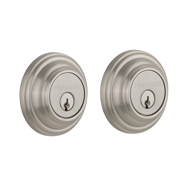 Nostalgic Warhouse Classic Deadbolt - Satin Nickel