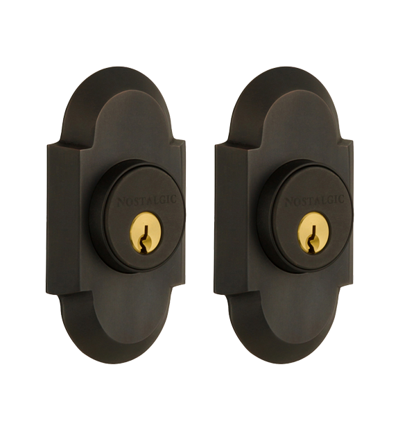 Nostalgic Warhouse Cottage Deadbolt - Oil Rubbed Bronze