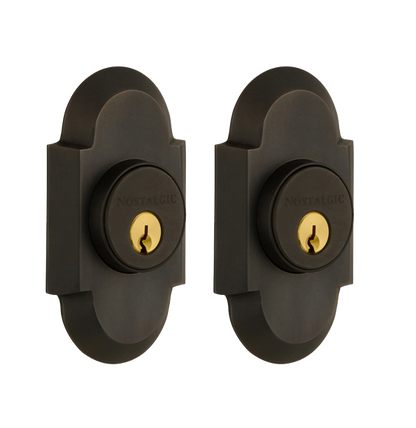 Nostalgic Warhouse Cottage Deadbolt - Oil Rubbed Bronze