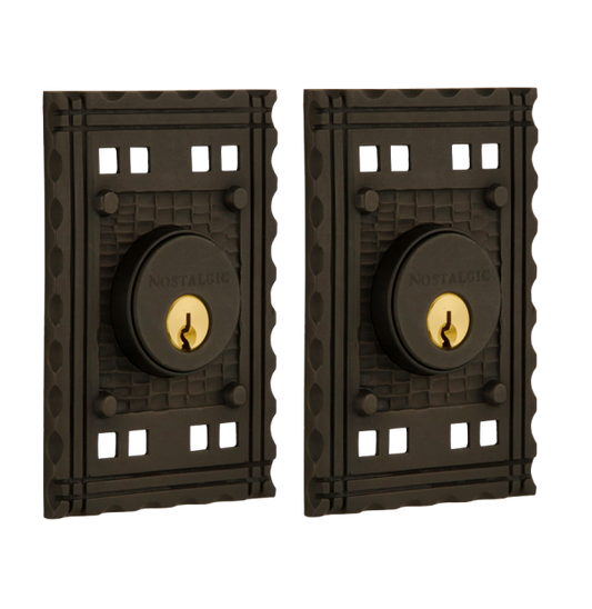 Nostalgic Warhouse Craftsman Deadbolt