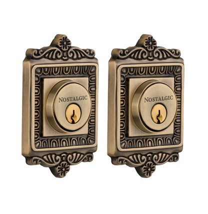 Nostalgic Warehouse Egg and Dart Deadbolt