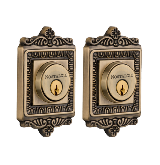 Nostalgic Warehouse Egg and Dart Deadbolt