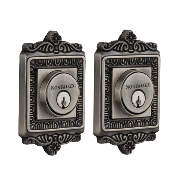 Nostalgic Warehouse Egg and Dart Double Cylinder Deadbolt