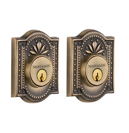 Nostalgic Warehouse Meadows Double Cylinder Deadbolt