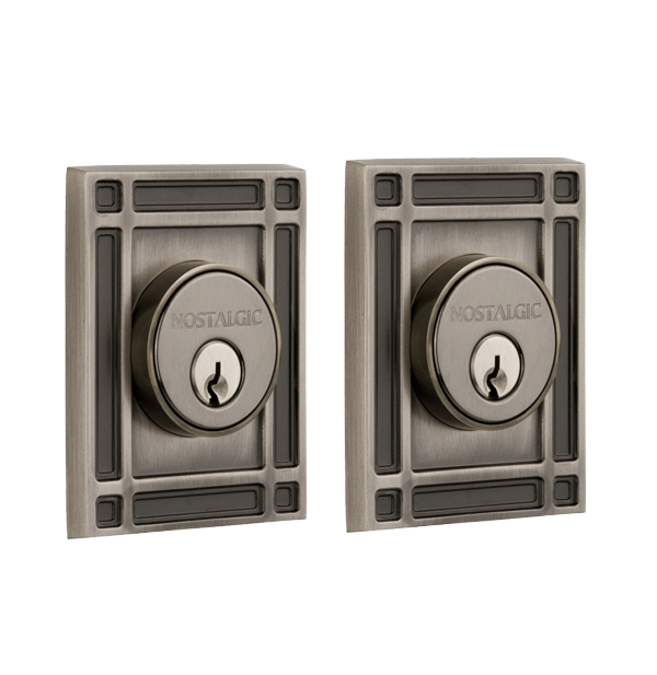 Nostalgic Warehouse Mission Double Cylinder Deadbolt