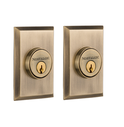Nostalgic Warehouse New York Double Cylinder Deadbolt