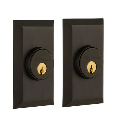 Nostalgic Warhouse Studio Deadbolt - Oil Rubbed Bronze