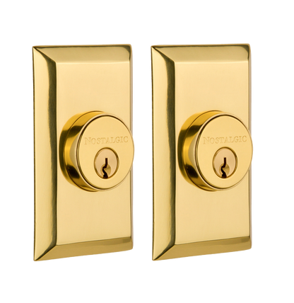 Nostalgic Warehouse Studio Double Cylinder Deadbolt