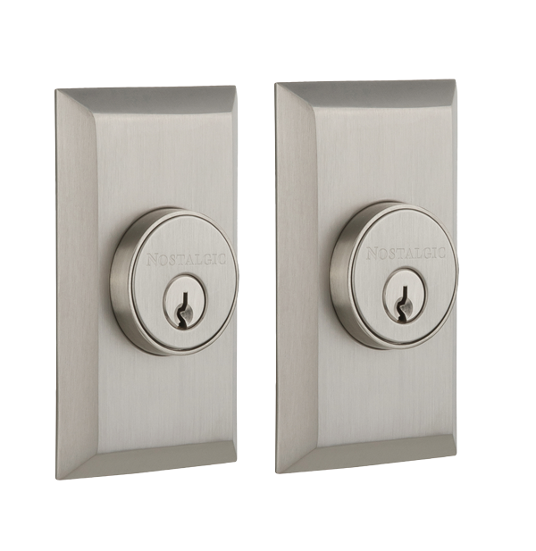 Nostalgic Warhouse Studio Deadbolt - Satin Nickel