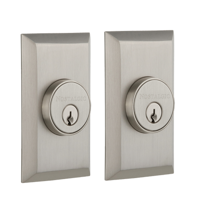 Nostalgic Warhouse Studio Deadbolt - Satin Nickel