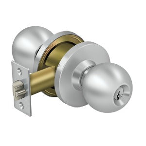 Deltana Commercial Grade 2 Round Entry Standard - Stainless Steel / Zinc