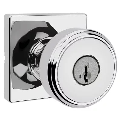 Kwikset Maven Door Knob with Square Rosette