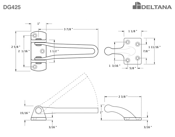 Deltana dg425 Specs