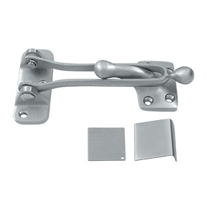 Deltana DG525 Security Door Guard - Satin Chrome
