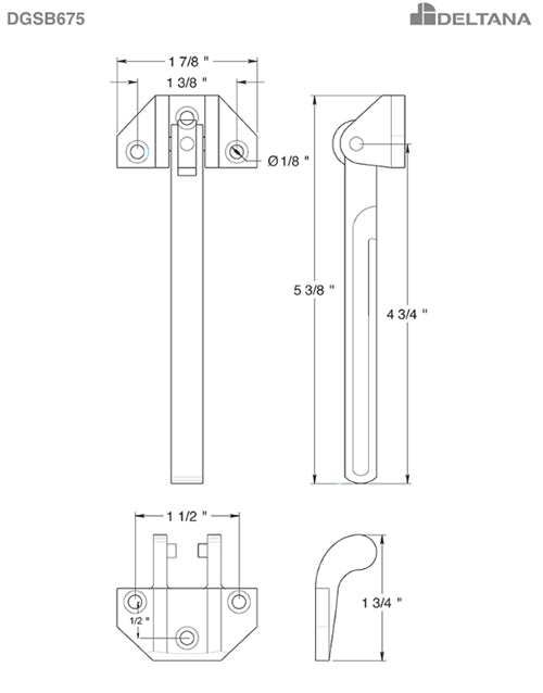 Deltana dgsb675 Specs