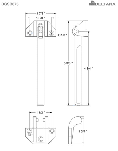 Deltana dgsb675 Specs