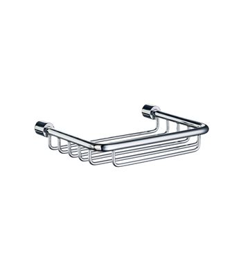 Smedbo Sideline Collection Single Level Soap Basket DK1005 Polished Chrome
