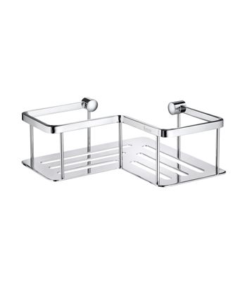 Smedbo Sideline Collection Design Corner Basket DK3025 Polished Chrome