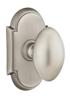 Emtek Egg Knob with #8 Rosette