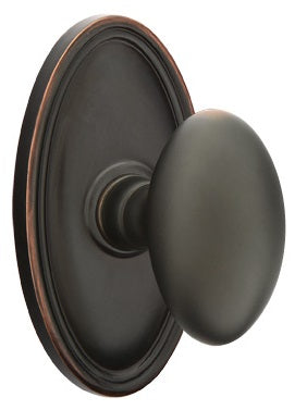 Emtek Egg Knob - Oval Rosette