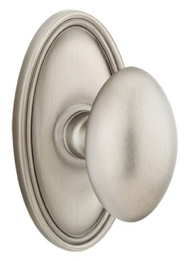 Emtek Egg Knob with Oval Rosette