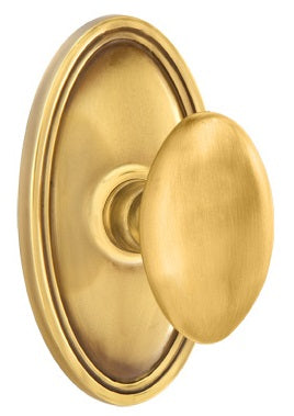 Emtek Egg Knob - Oval Rosette